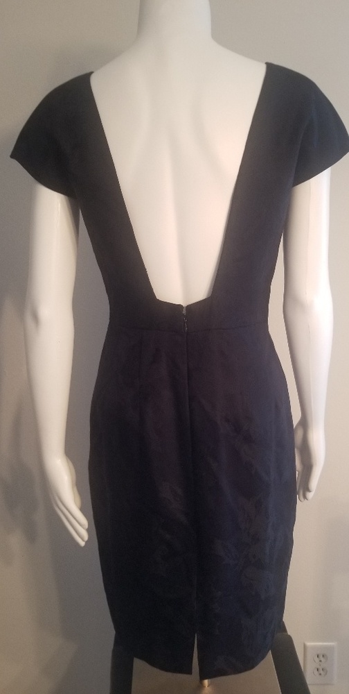A.J. Bari Vintage 100% Cotton Backless Dress